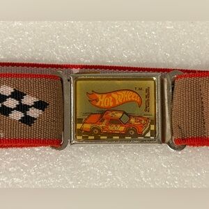 Hot Wheels Cars 1983 Hot Wheels Kids Adjustable Elastic Belt Magnetic Buckle